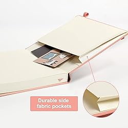CAGIE Lined Journal Notebook, 320 Pages College