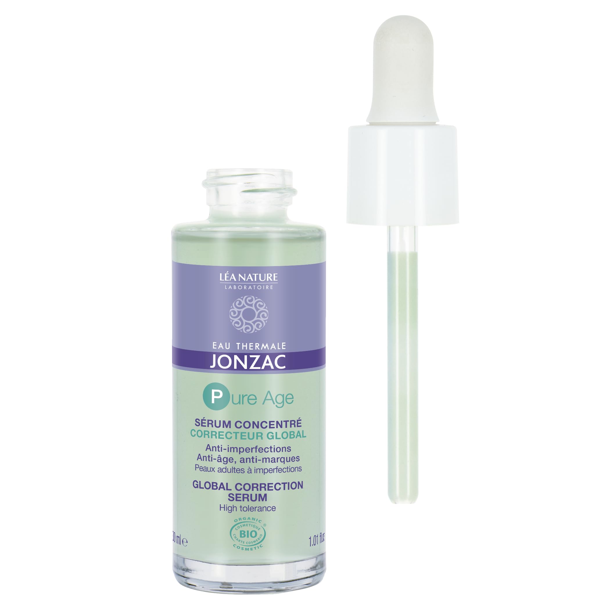 Eau de Jonzac Pure Age Concentrated Global Correction Serum Organic 30ml