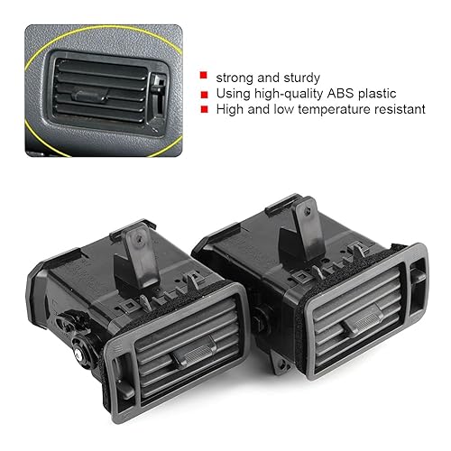 Dash Air Outlet Vent, Pair Left Right Dashboard Air Outlet A/C
