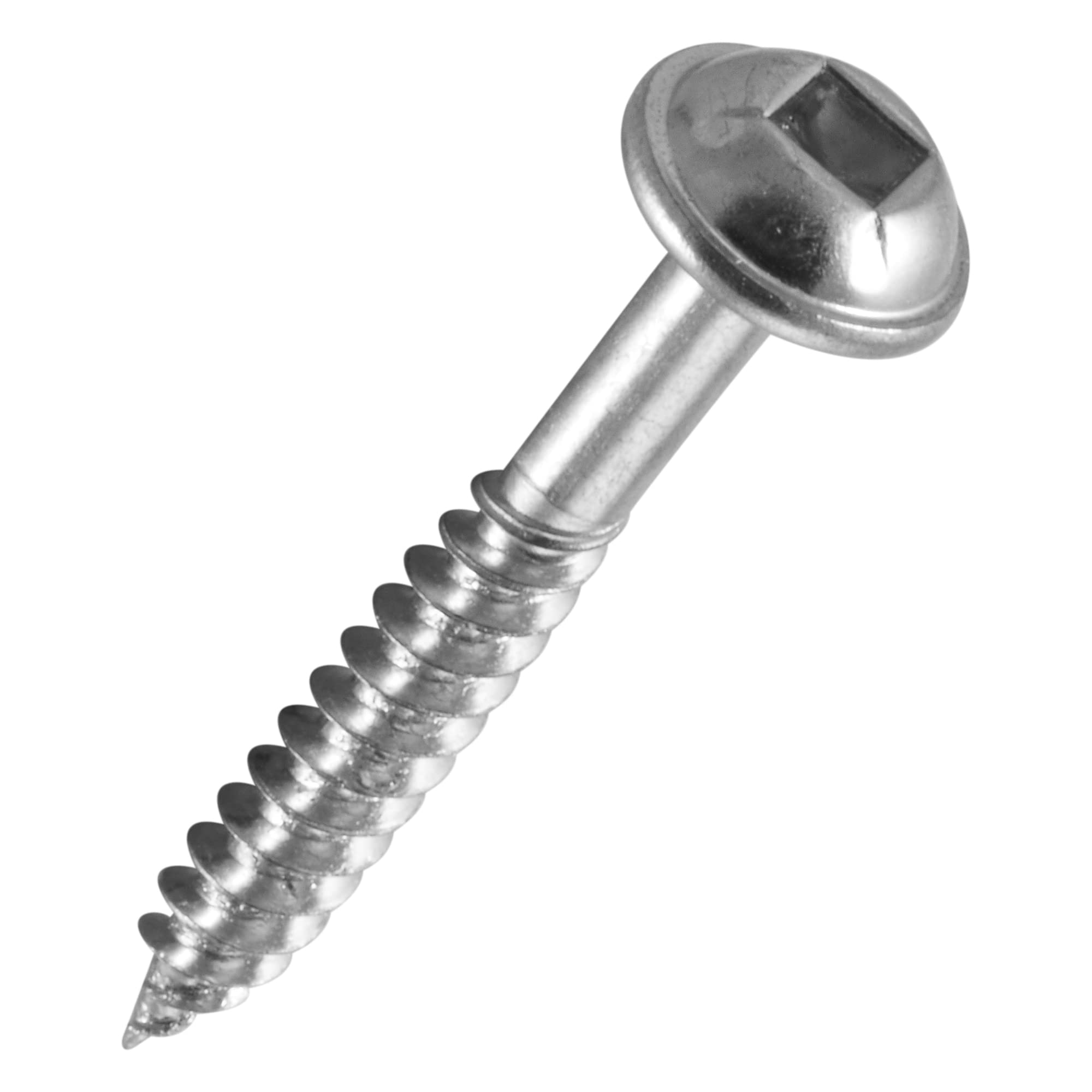 Trend Pocket Hole Screws for Hardwoods, 30mm Long, Pack of 500, Fine Self-Cutting Threaded Square Drive Screws, PH/7X30/500 — image 1