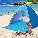 Ylovetoys Beach Tent Sun Shelter Automatic Pop Up Beach Tent Instant Beach Shade Canopy Cabana Tent Waterproof Anti UV Beach Umbrella Tent 2-3 Persons Outdoor Beach Camping Tents(Blue)