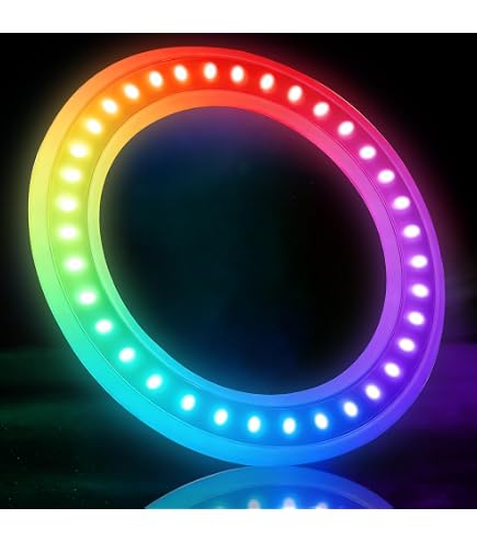 Disque Volant LED 42 Lumières RGB – 175 G, Étanche, 12 Modes D’Éclairage – Pour Enfants/Adultes, Jardin, Plage, Camping