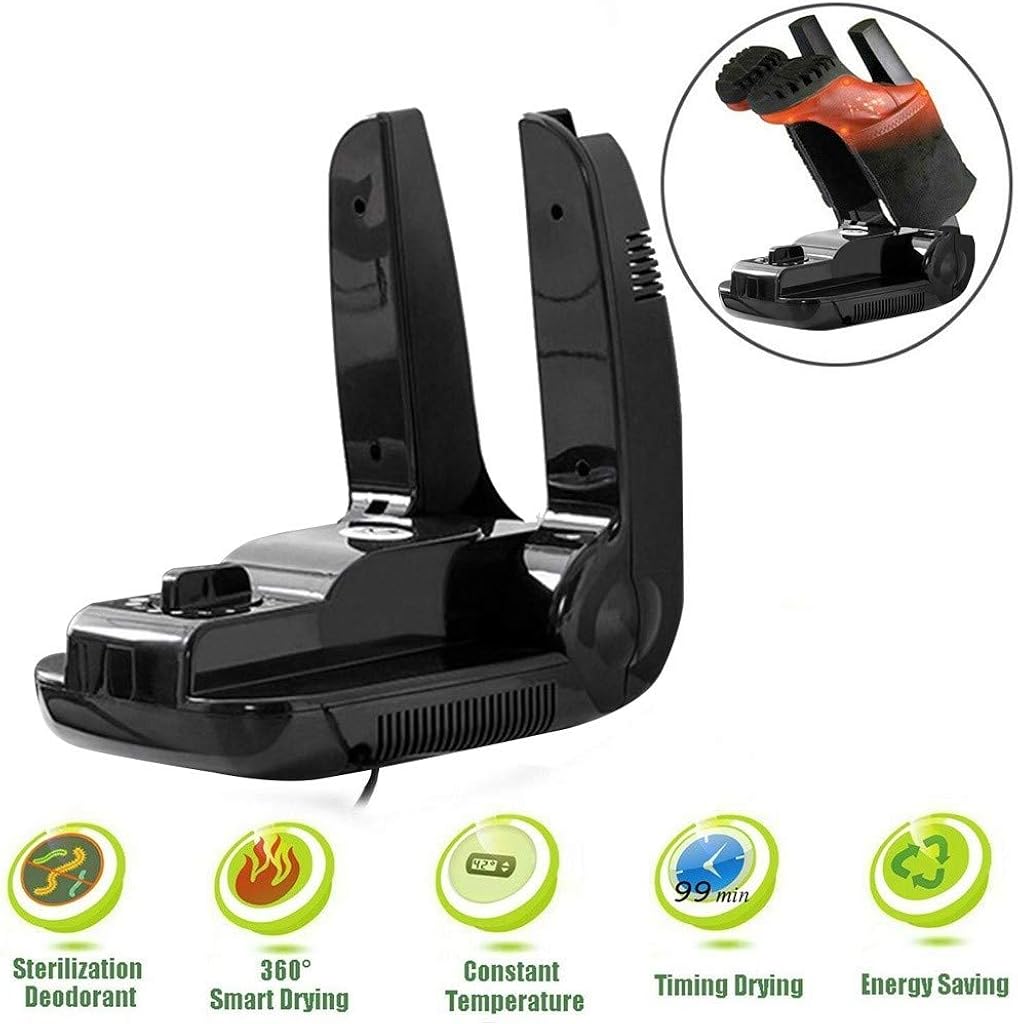 Zicth Electric Shoe Boot Dryer Foldable Shoes Heater Dryer Warmer Footwear UV Timer Retractable Prevent Odor Deodorizes to help Athletes Foot Beriberi: Shoes