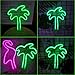 LED Neon Light Signs,Wall Decor Holiday Decor Light for Kids' Room Decorations Birthday Party Light (Coconut Tree)