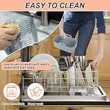 YQL Large Silicone Air Fryer Liner for Ninja AF451UK AF400UK 9.5L 2PCS view 6