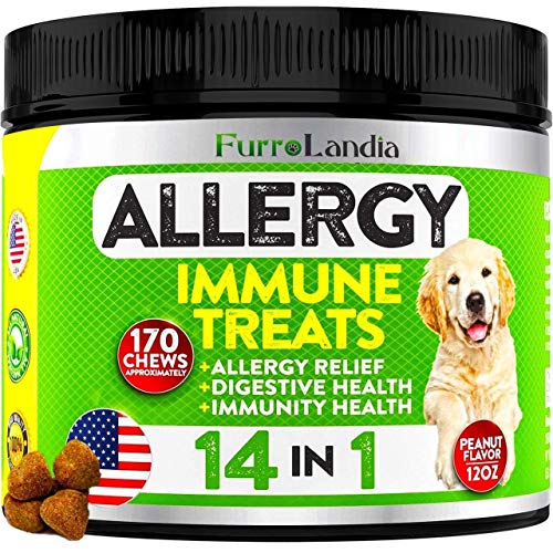 Allergy Relief Immune Supplement for Dogs Seasonal Allergies Itch Relief 880875458232 eBay