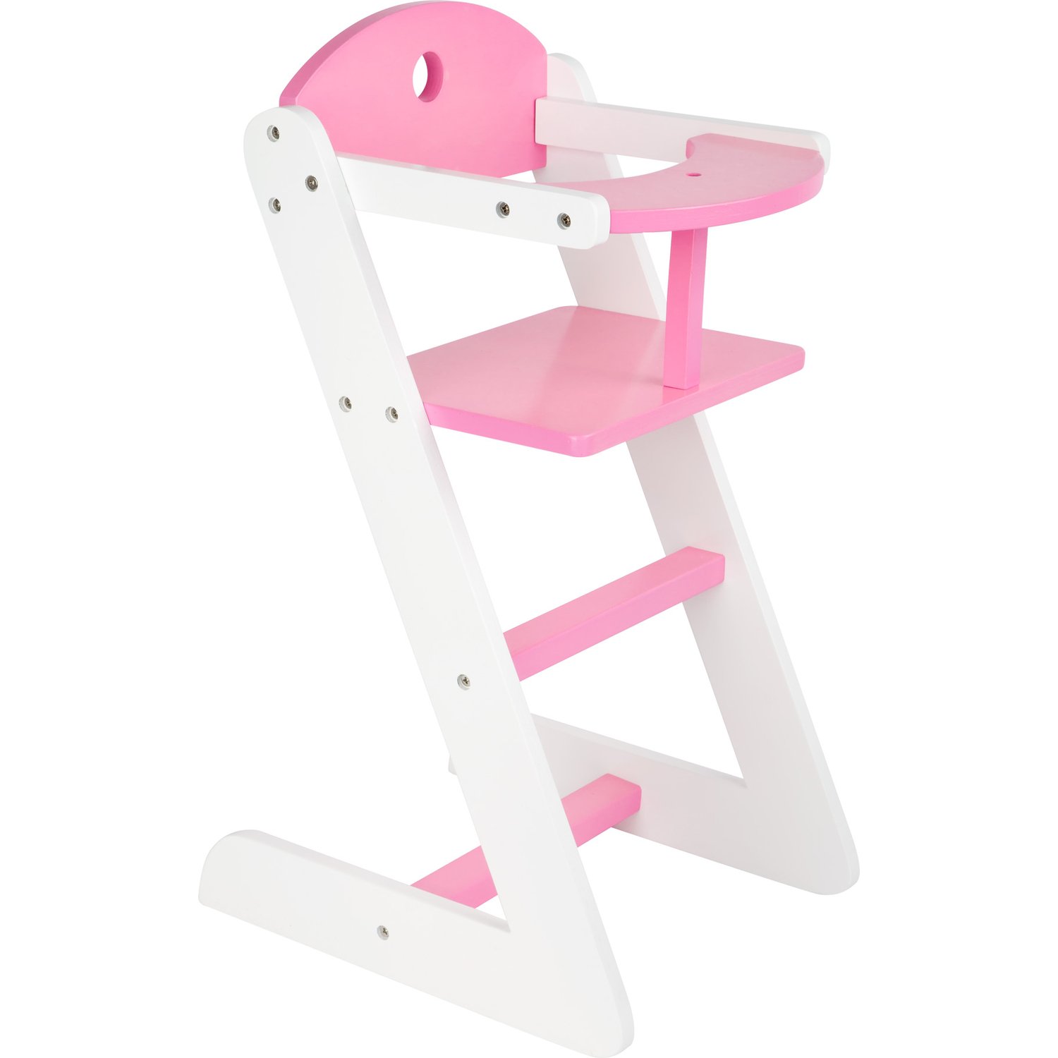 Small Foot 10743 Doll Chair made of Sturdy Wood, Wooden Base Ensures Safe Sitting of The Doll, Ideal Doll Accessory