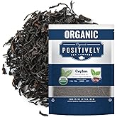 Positively Tea, Organic Ceylon Black Tea, Loose Leaf, 16 Ounce