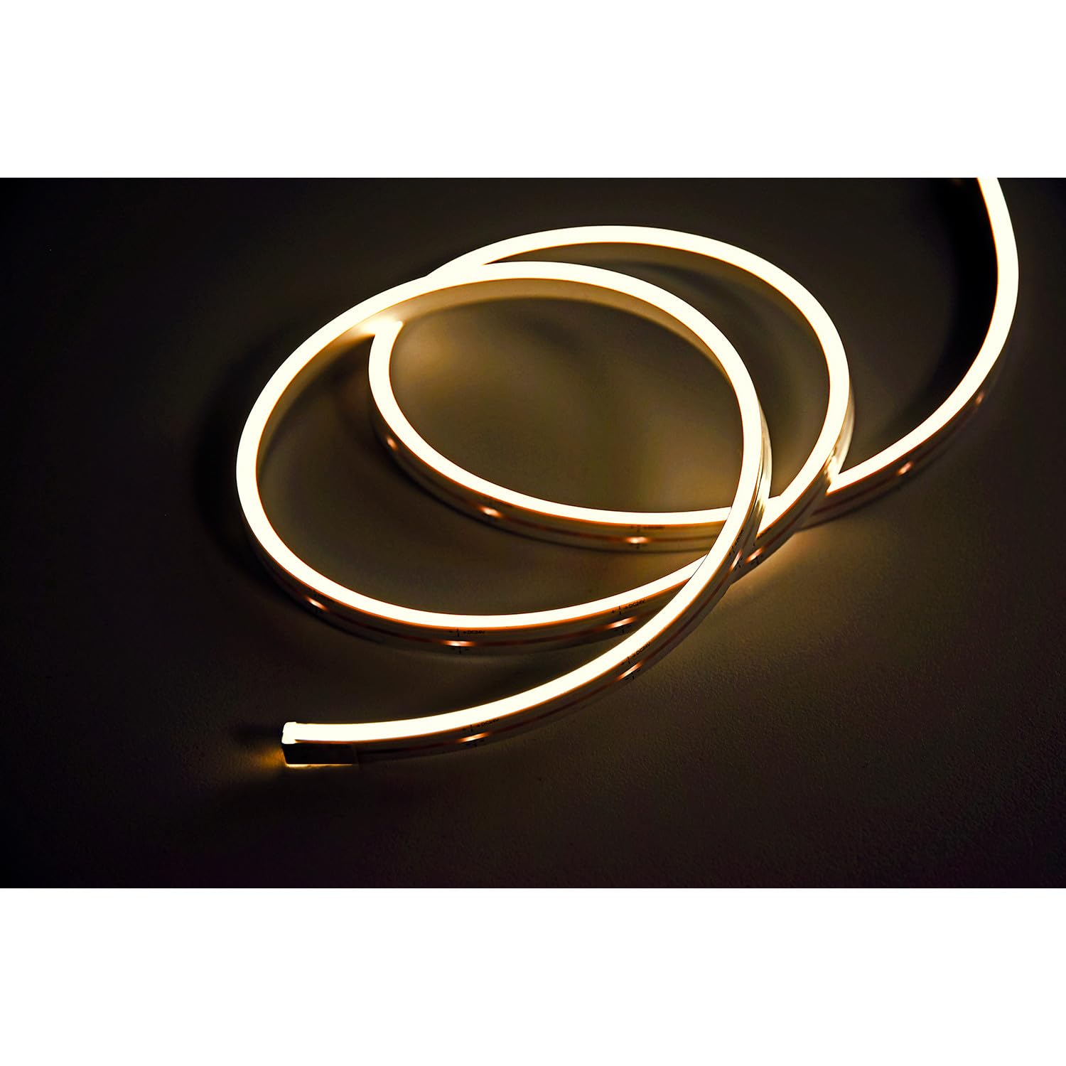 Lyyt | 24V Seamless 4mm Side Bend LED Tape 30 Metre Reel | 30m IP66 24V Bendable & Seamless 4mm Strip, 10W Per Metre, Cuttable 33.3mm Intervals, Waterproof | Warm White - 2700K
