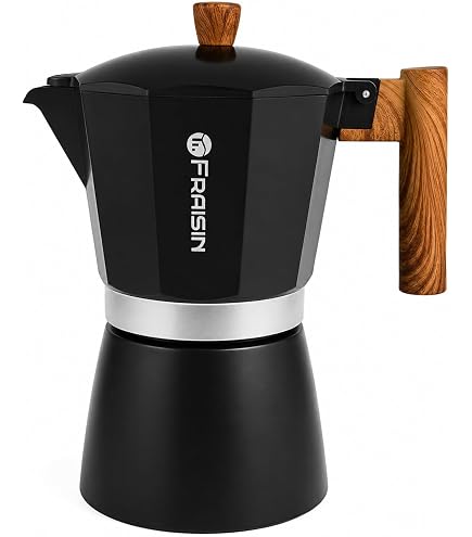 Amazon.com: Magefesa Jamaica Brown Stovetop Espresso Maker, 12-Cup