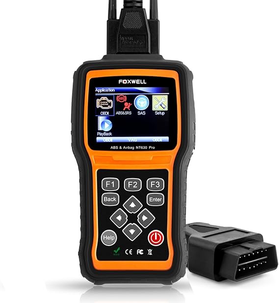 FOXWELL Automotive ABS SRS Scanner NT630 Pro Obd2/OBD II