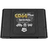 ED64 Plus Multi Game Cartridge for Nintendo 64 Console | 340 in 1 Games, Plug and Play, N64 Compatible, Multi-Game Support, Game Collection