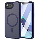 MILPROX Magnetic Phone Case for iPhone 16E, Protective Cover Compatible with Magsafe Design for iPhone 16E Cover 6.1" - Navy Blue