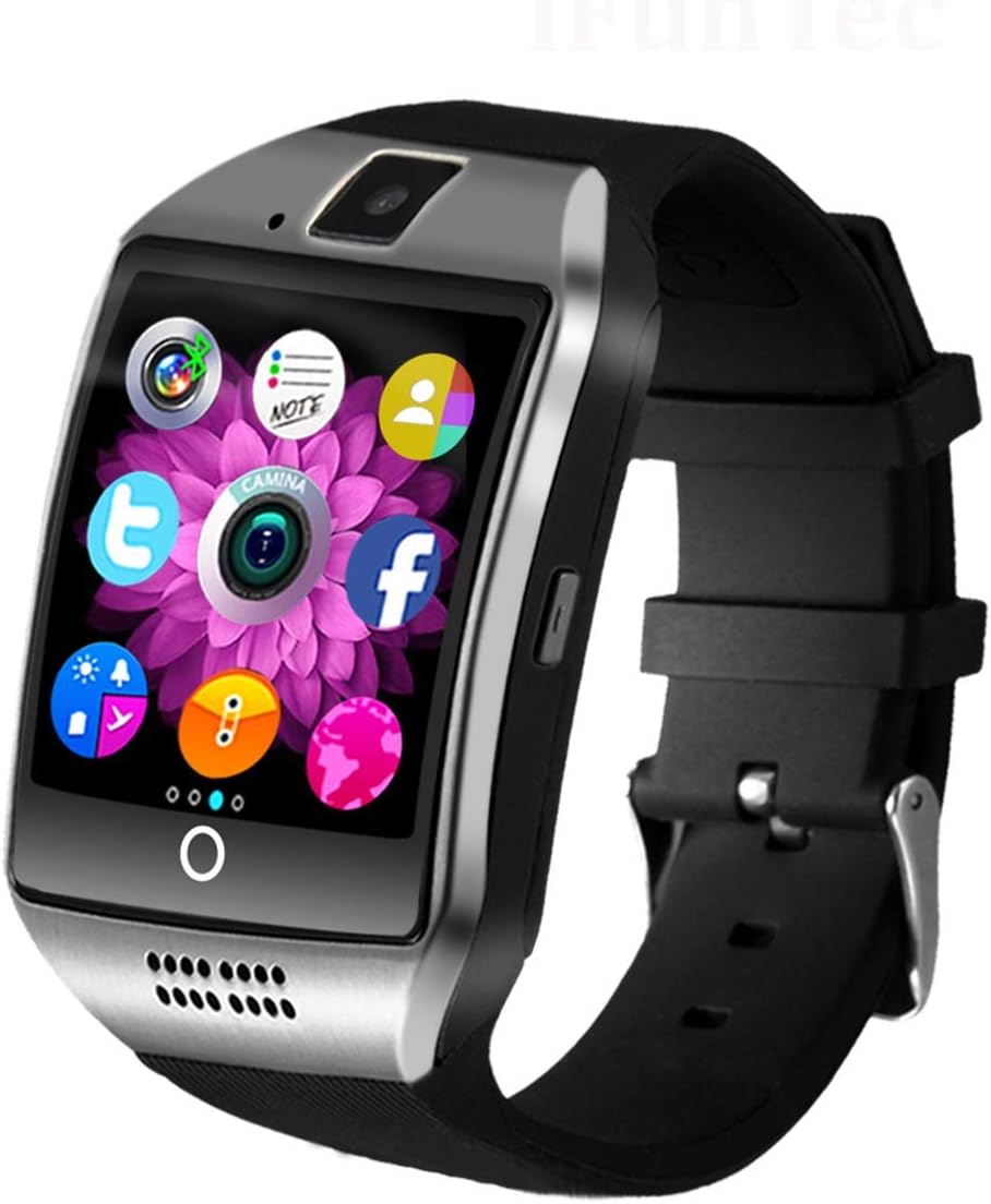 Smart Watch,Smartwatch for Android Phones, Smart Watches Touchscreen with Camera Bluetooth Watch Phone with SIM Card Slot Watch Cell Phone Compatible Android Samsung iOS Phone XS X8 7 6 5 Men Women