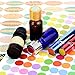 Mudder Waterproof Essential Oils Bottle Stickers Labels Oval-shaped and Round Stickers, 5 Sheet