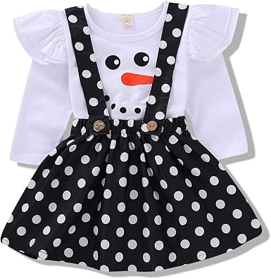 baby girl snowman outfit