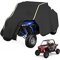 KEMIMOTO Heavy Duty UTV Cover 122" x 71" x 69" Compatible with Polaris RZR, Can-Am Maverick, Kawasaki TERYX Mule, CFMOTO Zfor