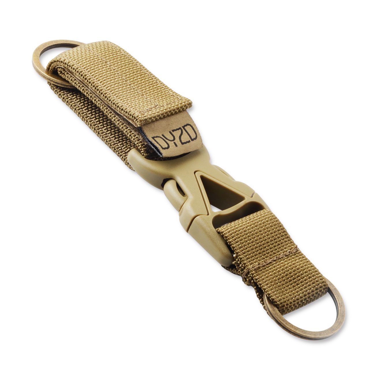 DYZD Tactical Gear Keychain Clip 100 Nylon Belt Key Chain Tactical Key