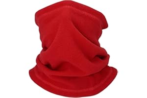 Supeniu Winter Neck Warmer, Polar Fleece Neck Gaiter Warm Face Cover, Cold Weather Ski Face Mask Windproof for Men and Women