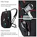 SOCKO Laptop Backpack 18.4 Inch, Nylon Water-Resistant Durable Travel Bag Hiking Knapsack Rucksack Backpack School College Student Shoulder Back Pack For 18-18.4 Inches Laptop Notebook Computer,Black