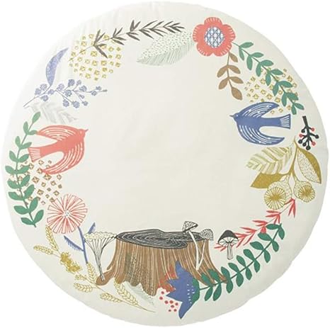 Amazon Co Jp ベルメゾン マットレス ベビー 円形マット 寝相アート ホワイト 切り株 ベビー マタニティ