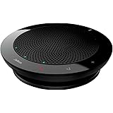 Jabra Speak 410 Corded Speakerphone for Softphones, MS-Optimized – Easy Setup, Portable USB Speaker for Holding Meetings Anyw