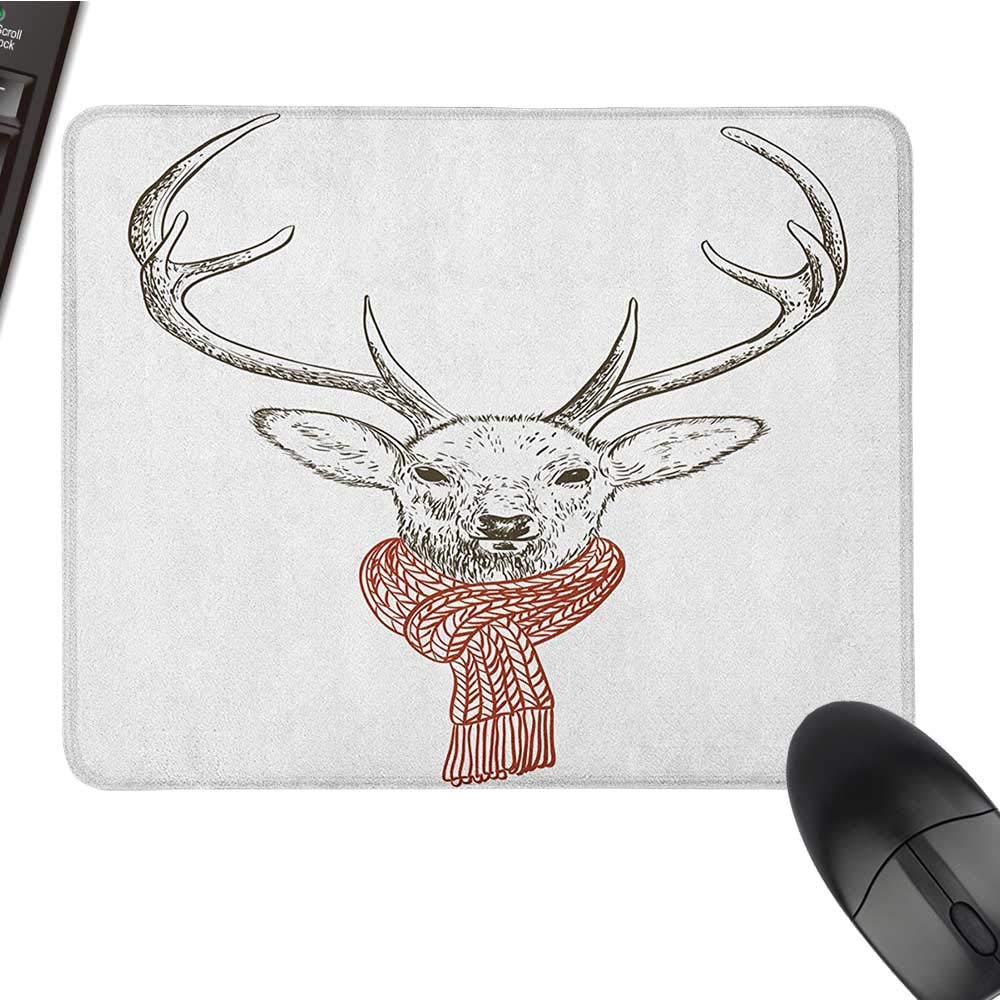 Amazon Com Computer Mouse Pad Antlers Illustration Of A Deer