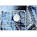 VincentDeep Fashion Men's Casual Light Blue Straight Five Pants Slim Brush Denim Short with Hole