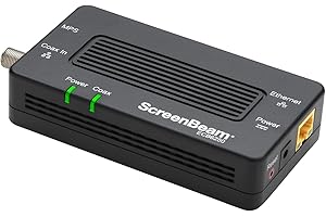 ScreenBeam MoCA 2.5 Network Adapter for Higher Speed Internet, Ethernet Over Coax - Single Add-On Adapter for Existing MoCA Network (Model: ECB6250S02)