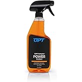 Optimum Power Clean - All Purpose Car Cleaner - Exterior and Interior, Bug and Tar Remover, Great for Boat, Motorcycle, RV, and Car Detailing (17 Oz)