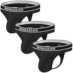 ZONBAILON Men's Thong Underwear Sexy G Strings
