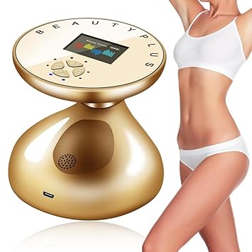 3D RF Body Slimming Maschine, Ultraschall Kavitationsmaschine Fett Cellulite Removal Massagegerät für Gesicht und Körper, Led