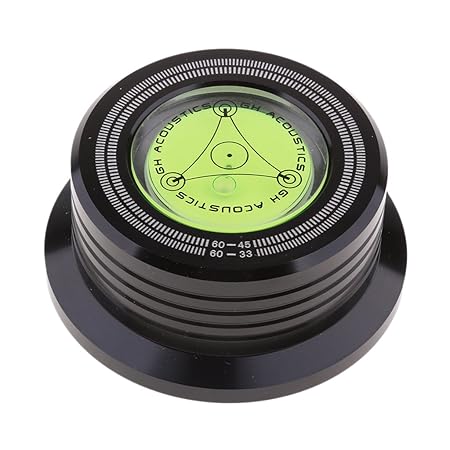 Homyl Plattengewicht für Plattenspieler Audio Record Stabilisator - Schwarz 1