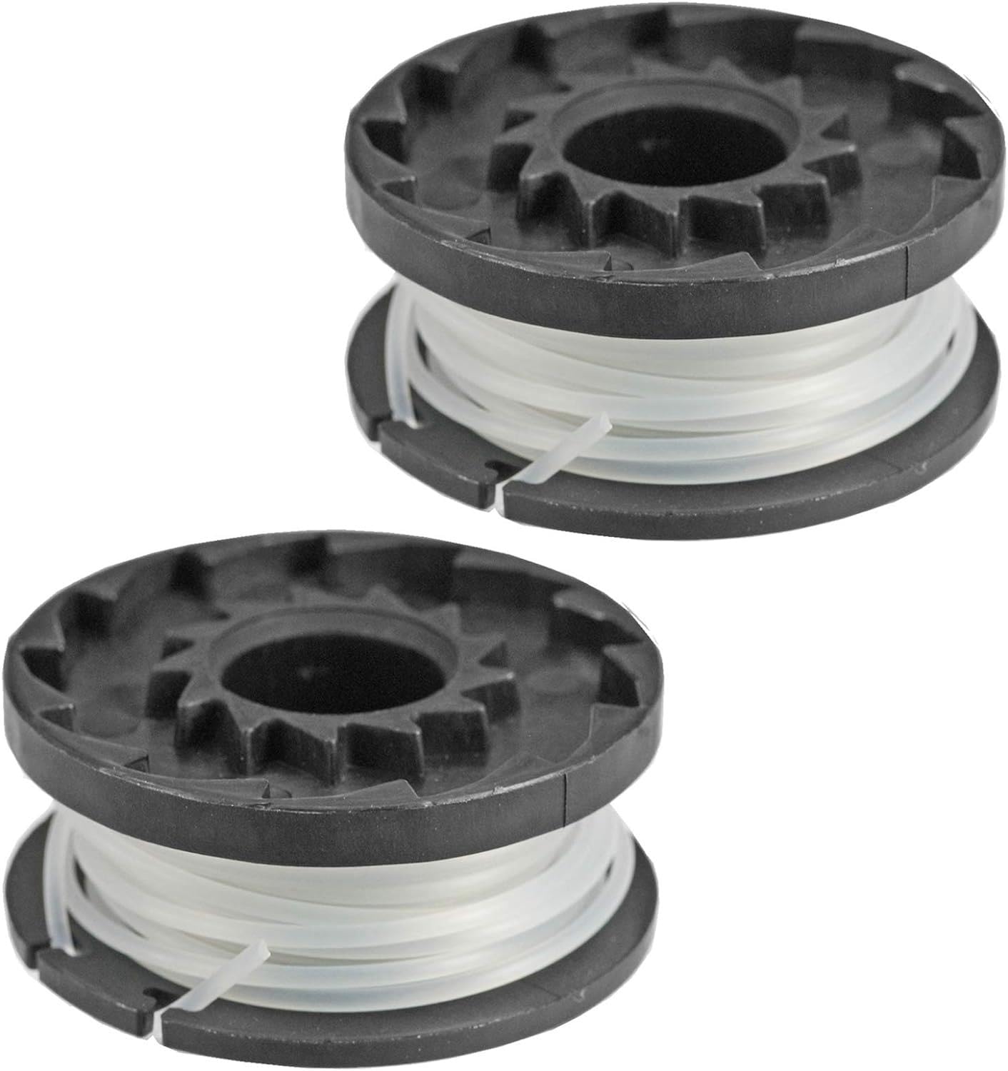 SPARES2GO Spool & Line for Spear and Jackson 18v CGT18 S1825CT 36v S3630CT Strimmer Trimmer (Pack of 2)