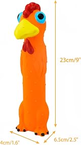 CHIWAVA 3 Pack 9 Inch Squeaky Latex Dog Toys Small Medium Dogs view 5