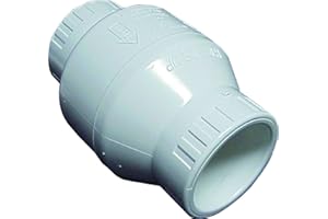 SPEARS MANUFACTURING Spears S1520-20 PVC Utility Swing Check Valve, 2-Inch, White
