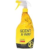 Hunters Specialties Scent-A-Way MAX Field Odorless Spray | Hunting Scent Eliminator - Cover Scent for Deer Hunting