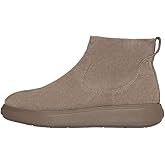 FitFlop womens Iq-comff Suede Zip Ankle Boots