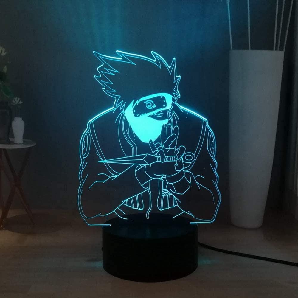 Japanese Anime Naruto LED 16 Color Night Light, Hatake