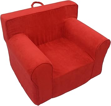 red kids chair