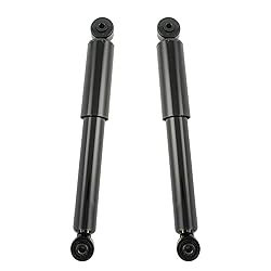 TRQ Rear Shock Absorber Set Compatible with