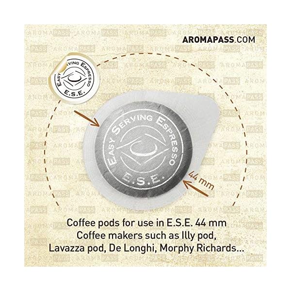 Ese Kaffeepads Alto Palomar Fair Trade und Bio 100% Arabica aus Peru | 50 x 44 mm – Bild 3