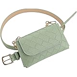 ecosusi fanny pack for women waist bolsa belt bolsa small pouch for travel cell phon