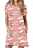 Alaster Women's 2025 Casual T Shirt Summer Dress