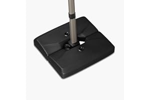 PURPLE LEAF HLR75 Patio Umbrella Base Stand, Heavy Duty Outdoor Umbrella Weighted Base Water & Sand Filled, 32.6'' × 33.5''