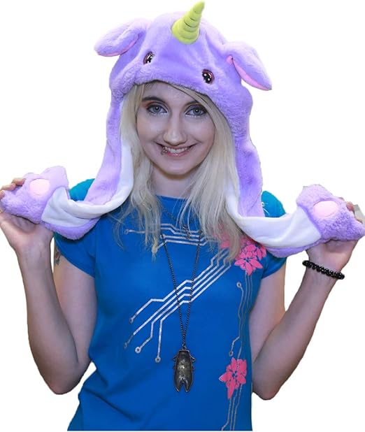 JOYGO Unicorn Hat Cute Animal Hat/Costume Hat/Movable