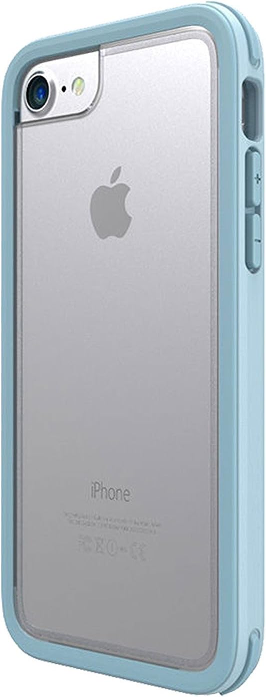 Oaxis Premium Quality Shock Resistant Case Fortis Hybrid case for iPhone 7 (Blue)