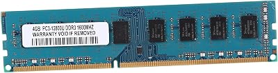 Nicfaky 4GB DDR3 RAM 1600MHz PC3-12800 Desktop Memory 240Pin DIMM for AMD