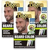Bigen Men&rsquo;s Beard Color 104 Medium Dark Brown - 3 Pack
