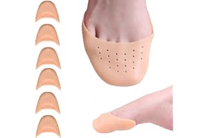 Silicone Toe Protectors, Gel Caps, Pads, Sleeve for Women Men Pain Relief - Reusable Beige
